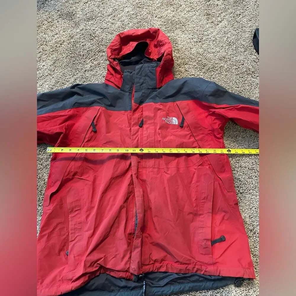 The Northface Summit Series Mens XL Red Gore-Tex Shell Jacket, used condition